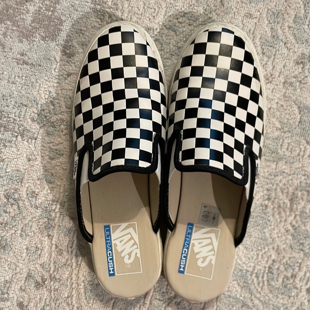 VANs Classic Checkered Mules